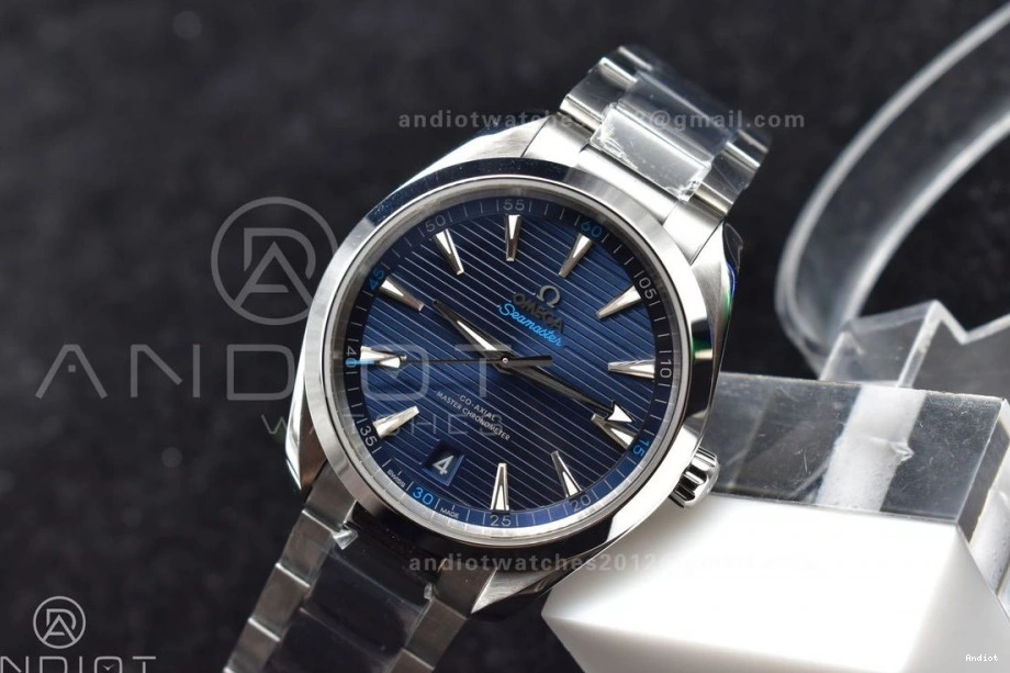 Bracelet Aqua SS Edition Dial Best VSF Terra Blue 1:1 150M SS On A8900 0701